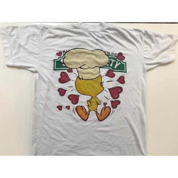 Senor Tweety TShirt Mens Extra Large Looney Tunes Acapulco Graphic VINTAGE 90s - Picture 7 of 8